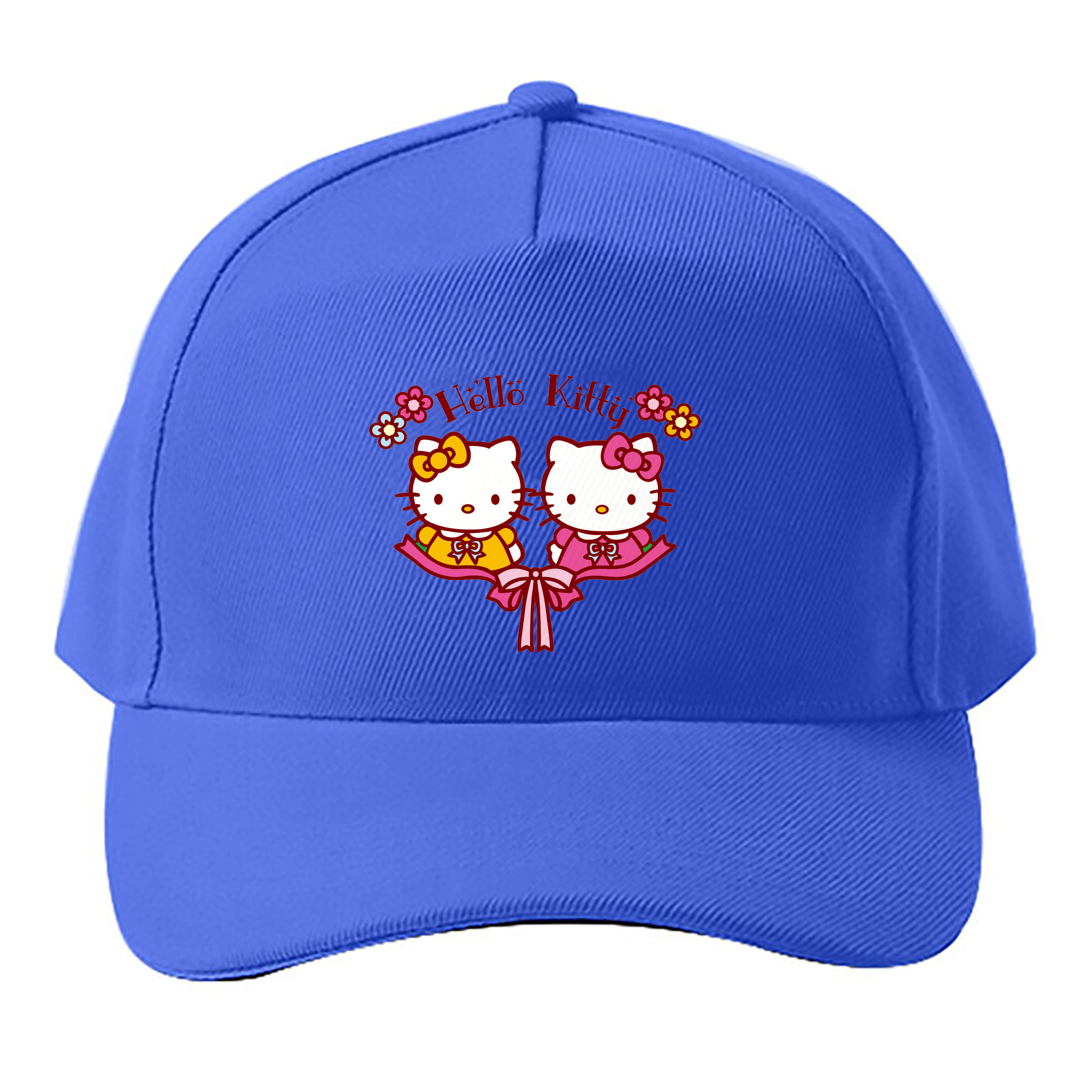 （画像用） Hello Kitty ハローキティ ベースボールキャップ 綿100％ 男女兼用 帽子 スポーツ